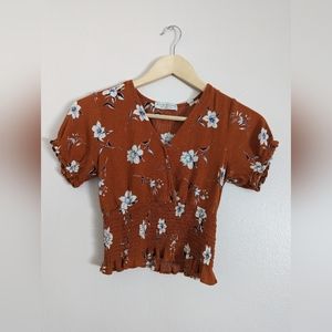 Floral Crop Top